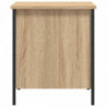 Sitzbank mit Stauraum Sonoma-Eiche 40x42,5x50 cm Holzwerkstoff