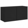 TV-Wandschrank Schwarz 80x30x41 cm