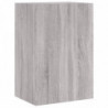 TV-Wandschrank Grau Sonoma 40,5x30x60 cm Holzwerkstoff