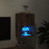 TV-Schrank mit LED-Leuchten Räuchereiche 40,5x30x60 cm