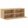 TV-Wandschrank Sonoma-Eiche 80x30x30 cm Holzwerkstoff