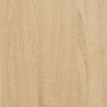 Konsolentisch mit Ablage Sonoma-Eiche 75x30x75cm Holzwerkstoff