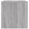 TV-Schrank Grau Sonoma 80x40x40 cm Holzwerkstoff