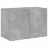 TV-Wandschrank Betongrau 60x30x41 cm