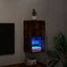 TV-Schrank mit LED-Leuchten Räuchereiche 30,5x30x60 cm