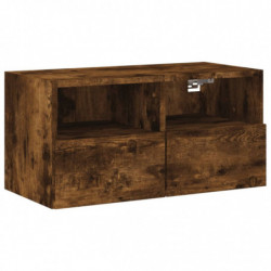 TV-Wandschrank Räuchereiche 60x30x30 cm Holzwerkstoff