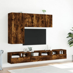 TV-Wandschrank Räuchereiche 60x30x30 cm Holzwerkstoff