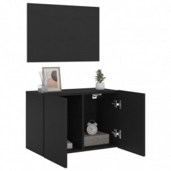 TV-Wandschrank Schwarz 60x30x41 cm