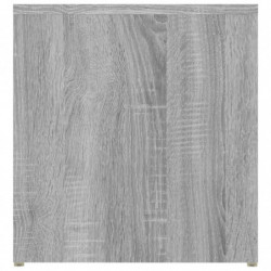 Beistelltisch Grau Sonoma 59x36x38 cm Holzwerkstoff