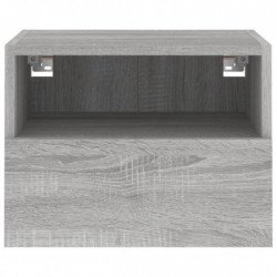 TV-Wandschrank Grau Sonoma 40x30x30 cm Holzwerkstoff