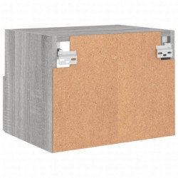 TV-Wandschrank Grau Sonoma 40x30x30 cm Holzwerkstoff