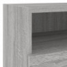 TV-Wandschrank Grau Sonoma 40x30x30 cm Holzwerkstoff