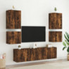 TV-Wandschrank Räuchereiche 40,5x30x40 cm Holzwerkstoff