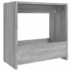 Beistelltisch Grau Sonoma 50x26x50 cm Holzwerkstoff