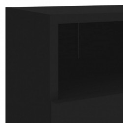 TV-Wandschrank Schwarz 40x30x30 cm Holzwerkstoff