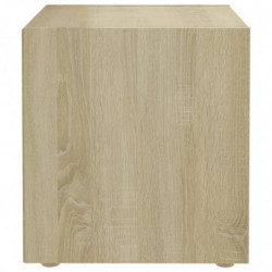 TV-Schrank Sonoma-Eiche 37x35x37 cm Holzwerkstoff