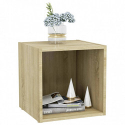 TV-Schrank Sonoma-Eiche 37x35x37 cm Holzwerkstoff