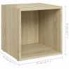 TV-Schrank Sonoma-Eiche 37x35x37 cm Holzwerkstoff