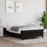 Boxspringbett mit Matratze Schwarz 120x190 cm Stoff