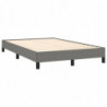 Boxspringbett mit Matratze Schwarz 120x190 cm Stoff