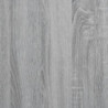 Bettgestell mit Kopfteil Grau Sonoma 160x200 cm Holzwerkstoff