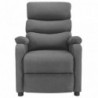 Relaxsessel Hellgrau Stoff