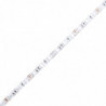 Bettgestell mit LED Grau Sonoma-Eiche 135x190 cm