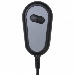 Elektrischer Sessel Dunkelgrau Stoff