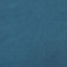 Bettgestell mit Kopfteil Blau 200x200 cm Samt