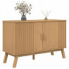 Sideboard OLDEN Braun 114x43x73,5 cm Massivholz Kiefer