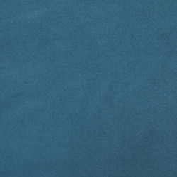 Bettgestell mit Kopfteil Blau 180x200 cm Samt