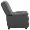 Relaxsessel Hellgrau Stoff