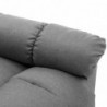 Relaxsessel Hellgrau Stoff