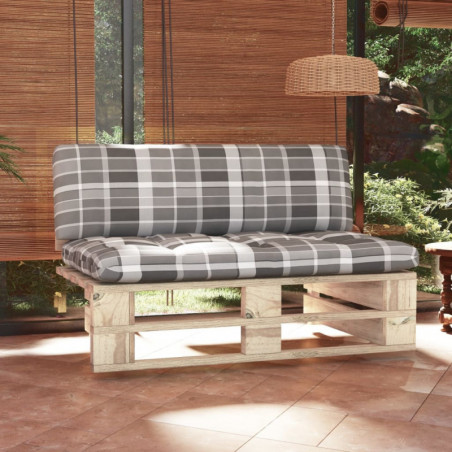 Outdoor-Mittelsofa Paletten Imprägniertes Kiefernholz