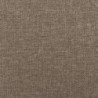 Bettgestell Taupe 120x190 cm Stoff