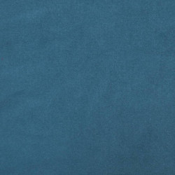 Bettgestell mit Kopfteil Blau 90x200 cm Samt