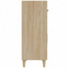 Sideboard Sonoma-Eiche 69,5x34x89 cm Holzwerkstoff