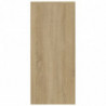 Sideboard Sonoma-Eiche 102x33x75 cm Holzwerkstoff