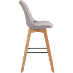 2er Set Barhocker Metz Samt natura