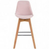 2er Set Barhocker Metz Samt natura