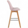 2er Set Barhocker Metz Samt natura