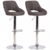 2er Set Barhocker Milet Stoff C
