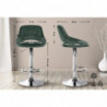 2er Set Barhocker Milet Samt C