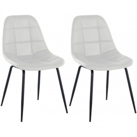 2er Set Stuhl Tom Kunstleder