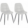2er Set Stuhl Tom Kunstleder
