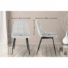 2er Set Stuhl Tom Kunstleder