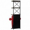 Traktor-Weinschrank 49 x 32 x 183 cm Massivholz Mango