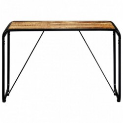 Esstisch 118×60×76 cm Raues Massivholz Mango