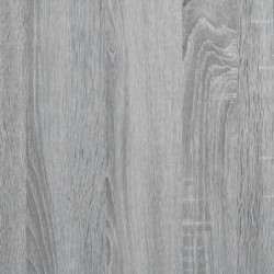 Bettgestell mit Schubladen Grau Sonoma 200x200cm Holzwerkstoff