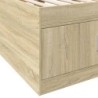 Tagesbett mit Schubladen Sonoma-Eiche 90x200 cm Holzwerkstoff